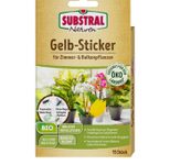 SUBSTRAL® Naturen® Fruchtfliegenfalle Gelbsticker Bio gelb