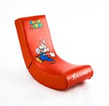 X Rocker Nintendo Super Mario™ Floor Rocker Gaming-Bodensessel im Super Mario Design für Kinder & Jugendliche - rot