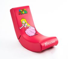 X Rocker Nintendo Super Mario™ Floor Rocker Gaming-Bodensessel im Peach Design für Kinder & Jugendliche - pink