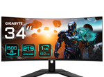 GIGABYTE GS34WQC WQHD Curved Gaming Monitor