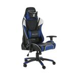 X Rocker Agility eSports Gaming-Bürodrehstuhl - blau/schwarz