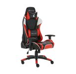 X Rocker Agility eSports Gaming-Bürodrehstuhl - rot/schwarz