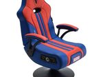 X Rocker Marvel™ Elite 2.1 Gaming-Sessel im Spider-Man Design - blau/rot
