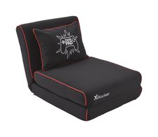 X Rocker Crash Pad Junior Gaming-Klappsessel & Schlafmatratze - schwarz/rot