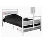 X Rocker Basecamp Metall Gaming-Bett mit TV-Halterung für Kinder & Jugendliche - weiß