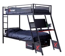 X Rocker Armada Gaming-Etagenbett mit Schreibtisch