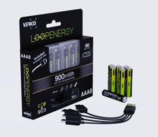 4 Verico LoopEnergy AAABat600