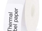 NIIMBOT Etikettenrolle für Etikettendrucker 15,0 x 30,0 mm, weiß