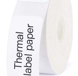 NIIMBOT Etikettenrolle für Etikettendrucker 15,0 x 30,0 mm, weiß