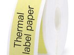 NIIMBOT Etikettenrolle für Etikettendrucker 12,0 x 40,0 mm, gelb