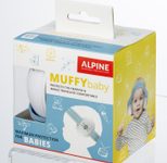 ALPINE MUFFYbaby Kinder-Kapselgehörschutz 23 dB blau, weiß