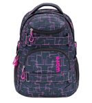 BELMIL® Schulrucksack Infinity Cubic Pink schwarz/pink bis 39,1 cm (15,4 Zoll)