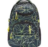 BELMIL® Schulrucksack Infinity Stripes Green grün/hellgrün bis 39,1 cm (15,4 Zoll)
