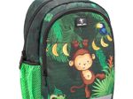 BELMIL® Kindergartenrucksack Kiddy Plus Star Jungle 2020 23,0 x 13,0 x 33,0 cm grün 12,0 l