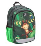 BELMIL® Kindergartenrucksack Kiddy Plus Star Jungle 2020 23,0 x 13,0 x 33,0 cm grün 12,0 l