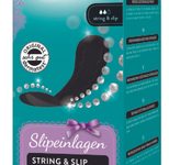 Duchesse Slipeinlagen String & Slip Black, 28 St.