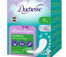Duchesse Slipeinlagen Normal mit Aloe Vera für Slip, 50 St.