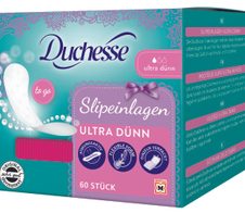 Duchesse Slipeinlagen Ultra dünn, 60 St.