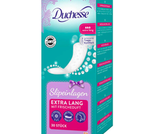 Duchesse Slipeinlagen Extra Lang mit Duft für Slip, 30 St.
