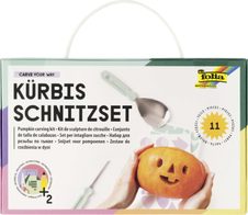 folia Bastelwerkzeug Kürbisschnitz-Set