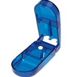 FIRST AID ONLY Tablettenteiler blau