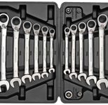 GEDOREred Ring-Maulschlüssel-Satz R07203016 16-teilig