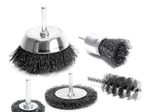 S&R Drahtbürsten für Bohrmaschine 5-teilig