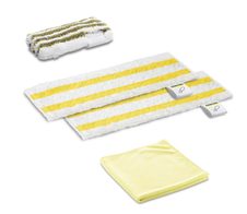 KÄRCHER Starter Wischbezüge-Set für Dampfreiniger