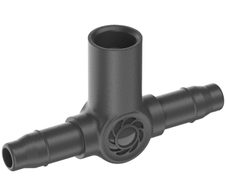 GARDENA Anschlussstück für Tropfschlauch Micro-Drip-System T-Stück für Sprühdüsen/Endtropfer 4,6 mm (3/16")