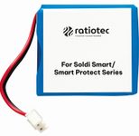 ratiotec Akku für Geldscheinprüfgeräte Smart Lithium-Ionen 600 mAh