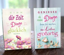 LUMA Aufstellkarte Nimm dir Zeit... DIN B6