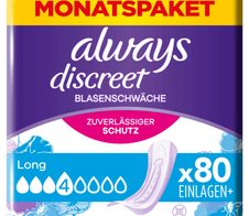 always Slipeinlagen discreet Long, 80 St.