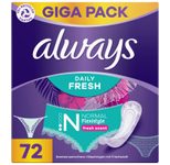 always Slipeinlagen Daily Fresh Flexistyle Normal , 72 St.