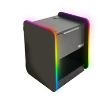X Rocker Electra Nachttisch - Gaming Nachtschrank mit RGB-Beleuchtung, App-Steuerung & Wireless Charging