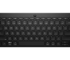 HP 355 Kompakte Bluetooth-Tastatur für mehrere Geräte, Schwarz