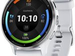 GARMIN Venu 3 Smartwatch steinweiß, silber
