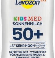 Lavozon LSF 50+Sehr Hoch Kids Med Sonnenmilch 200 ml