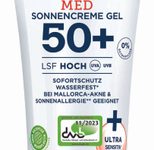 Lavozon Sonnencreme LSF 50+ Hoch MED Gel 150 ml