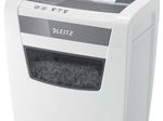 LEITZ IQ Home Office S Aktenvernichter mit Partikelschnitt bis 8 Blatt weiß