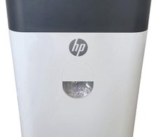 HP OneShred Auto 100CC Aktenvernichter mit Partikelschnitt bis 100 Blatt weiß