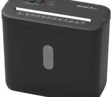 GENIE 440 X Aktenvernichter mit Partikelschnitt bis 4 Blatt schwarz