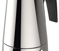xavax® 4 Tassen Espressokocher silber/schwarz