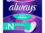 always Slipeinlagen Daily Fresh Normal mit Duft 56 St.