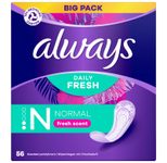 always Slipeinlagen Daily Fresh Normal mit Duft 56 St.
