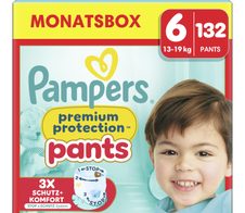Pampers® Windeln premium protection™ Größe 6 132ST für Kids und Teens (4-12 Jahre)