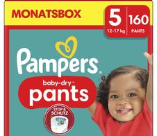 Pampers® Windeln BabyDryPants Größe 5 160ST für Babys und Kleinkinder (4-18 Monate)