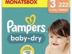 Pampers® Windeln Baby Dry Größe 3 222ST für Babys und Kleinkinder (4-18 Monate)