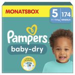 Pampers® Windeln Baby Dry Größe 5 174ST für Babys und Kleinkinder (4-18 Monate)