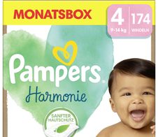 Pampers® Windeln Harmonie Größe 4 174ST für Babys und Kleinkinder (4-18 Monate)