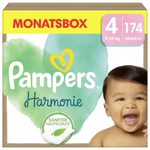Pampers® Windeln Harmonie Größe 4 174ST für Babys und Kleinkinder (4-18 Monate)